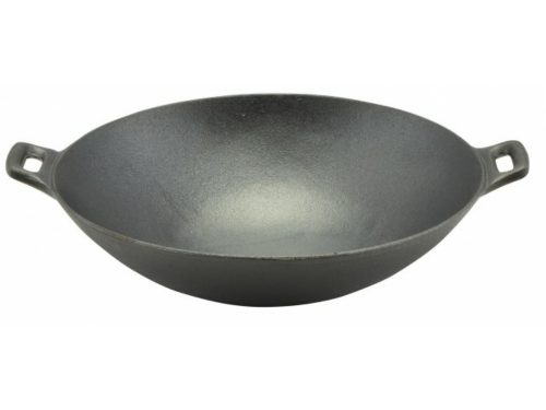 Öntöttvas wok 31 cm