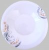 OPAL étkészlet kerek 19 db. rószaszín-szürke porcelán