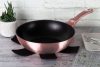 Berlinger Haus wok 28 cm Metallic Line I-Rose Collection