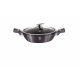 Berlinger Haus Wok fedővel 30 cm Metallic Line Carbon Edition