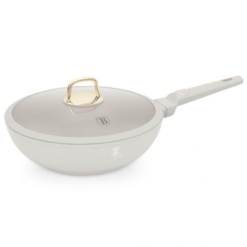 Berlinger Haus Wok fedővel, 28 cm, Sahara Collection