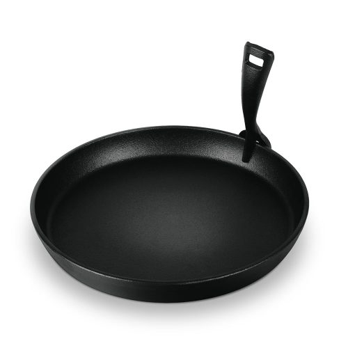 Berlinger Haus Öntöttvas kerek grilllap levehető nyéllel, 21 cm, Strong Mold Seria